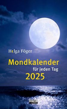 portada Mondkalender für Jeden tag 2025: Tages-Abreißkalender - Perforierte Seiten - zum Aufstellen Oder Aufhängen - 13,5 x 21,5 cm