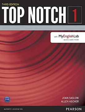 portada Top Notch 1 Student Book With Myenglishlab (en Inglés)