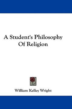 portada a student's philosophy of religion (en Inglés)