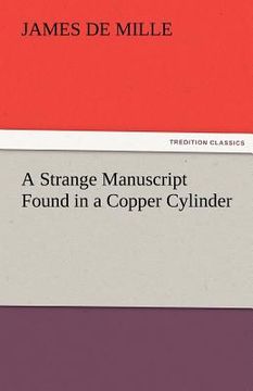 portada a strange manuscript found in a copper cylinder (in English)
