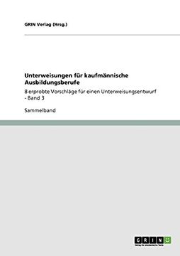 portada Unterweisungen für kaufmännische Ausbildungsberufe (German Edition)