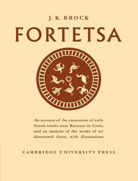 portada Fortetsa: Early Greek Tombs Near Knossos (in English)