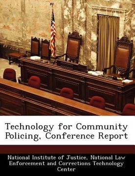 portada technology for community policing, conference report (en Inglés)