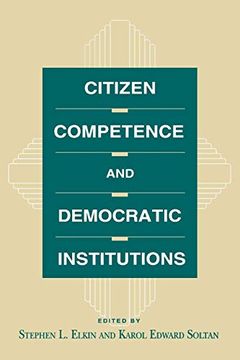 portada Citizen Competence and Democratic Institutions (en Inglés)