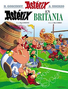 portada Astérix en Britania (Infantil e Xuvenil - Cómics) (en Gallego)
