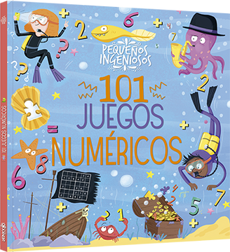 portada Pequeños Ingeniosos 101 Juegos Numericos (in Spanish)