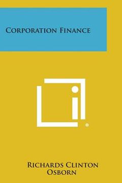 portada Corporation Finance