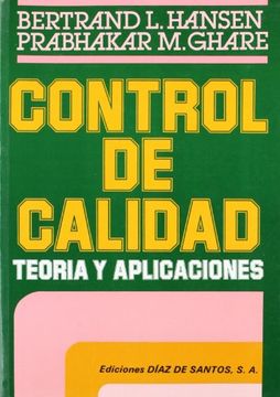 portada Control de Calidad: Teoría y Aplicaciones (in Spanish)