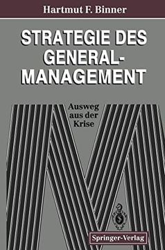 portada Strategie des General-Management: Ausweg aus der Krise (in German)