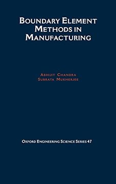 portada Boundary Element Methods in Manufacturing (en Inglés)