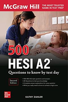 portada 500 Hesi A2 Questions to Know by Test Day, Second Edition (en Inglés)