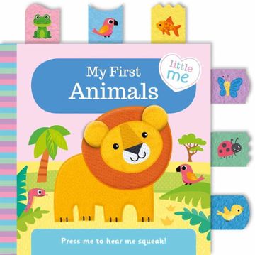 portada My First Animals - Cloth Book - Ing: Libros de Tela (English Educational Books)