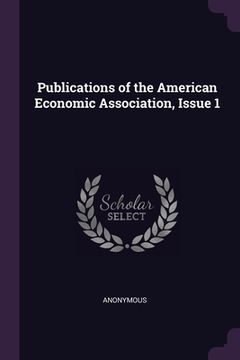 portada Publications of the American Economic Association, Issue 1 (in English)