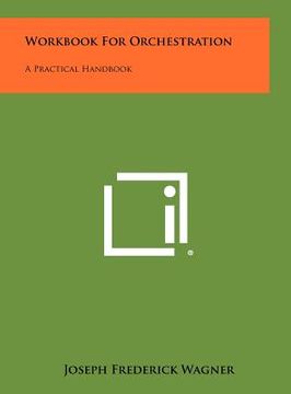 portada workbook for orchestration: a practical handbook (en Inglés)
