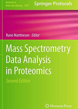 portada Mass Spectrometry Data Analysis in Proteomics (Methods in Molecular Biology, 1007) (en Inglés)