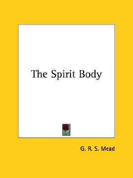 portada the spirit body