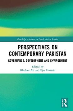 portada Perspectives on Contemporary Pakistan: Governance, Development and Environment: 37 (Routledge Advances in South Asian Studies) 