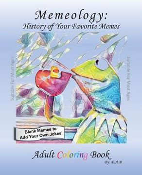portada Memeology- Meme History: Adult Coloring Book (en Inglés)