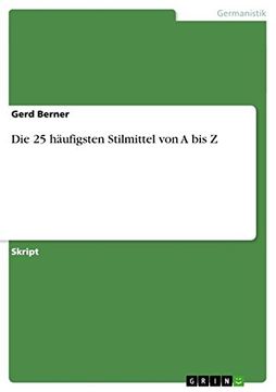 portada Die 25 häufigsten Stilmittel von A bis Z (German Edition)