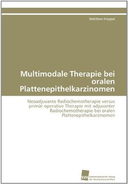 portada Multimodale Therapie Bei Oralen Plattenepithelkarzinomen