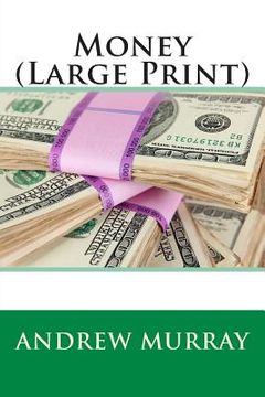 portada Money (Large Print) (in English)