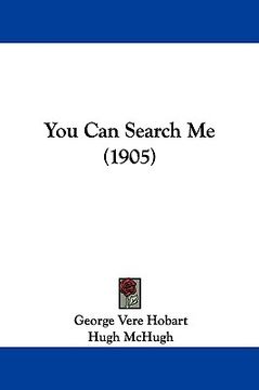 portada you can search me (1905) (in English)