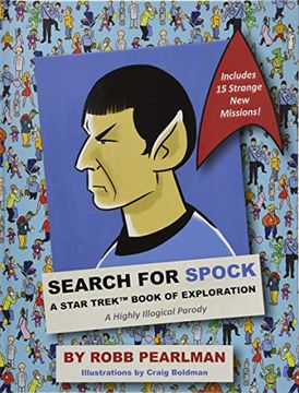 portada Search for Spock: A Star Trek Book of Exploration: A Highly Illogical Parody (en Inglés)