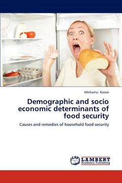 portada demographic and socio economic determinants of food security (en Inglés)