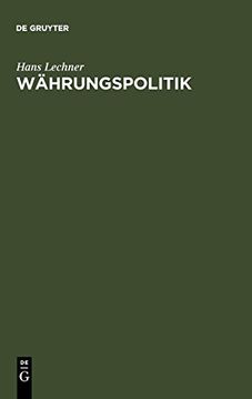 portada Währungspolitik (en Alemán)
