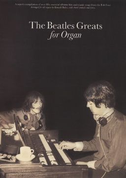 portada The Beatles Greats for Organ