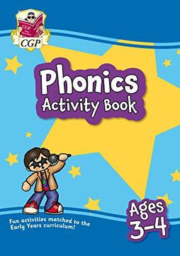portada New Phonics Home Learning Activity Book for Ages 3-4 (in English)