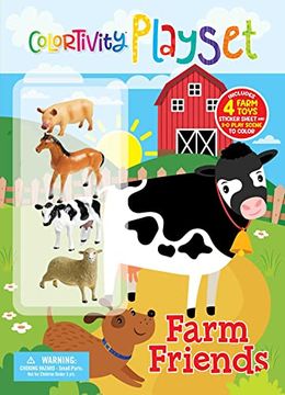 portada Farm Friends Playset: Colortivity Playset (in English)