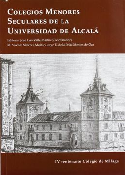 portada Colegios menores seculares de la Universidad de Alcal?