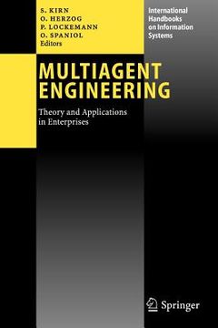 portada multiagent engineering: theory and applications in enterprises (en Inglés)