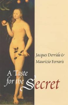 portada a taste for the secret: skepticism, subjectivity, and the ordinary