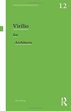 portada Virilio for Architects (Thinkers for Architects)