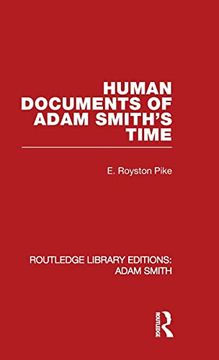 portada Human Documents of Adam Smith's Time