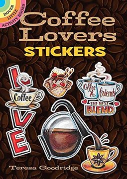 portada Coffee Lovers Stickers (Little Activity Books) (en Inglés)