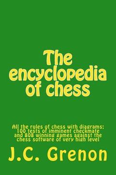 portada The encyclopedia of chess (en Inglés)
