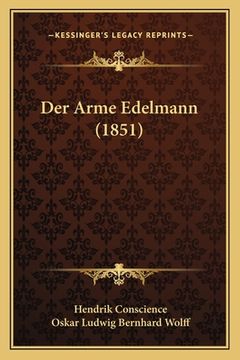 portada Der Arme Edelmann (1851) (en Alemán)