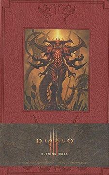 portada Diablo Burning Hells Hardcover Ruled Journal (Large) (Insights Journals) 