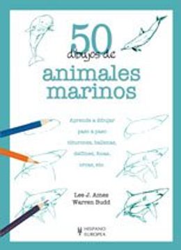 portada 50 Dibujos de Animales Marinos