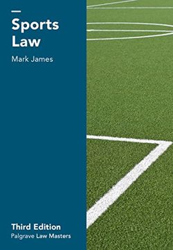 portada Sports law (Palgrave law Masters) (in English)