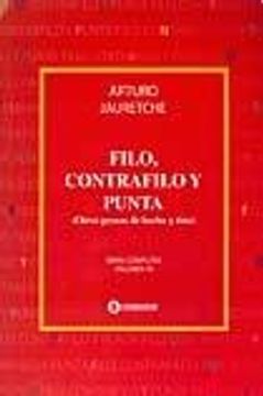 portada Filo, Contrafilo y Punta (in Spanish)