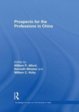 portada prospects for the professions in china (in English)
