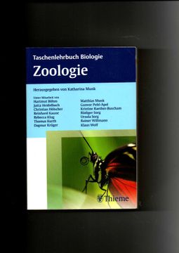portada Katharina Munk, Hartmut Böhm, Taschenlehrbuch Biologie - Zoologie (en Alemán)