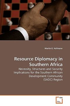 portada resource diplomacy in southern africa (en Inglés)