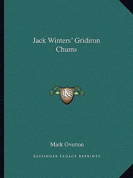 portada jack winters' gridiron chums (en Inglés)