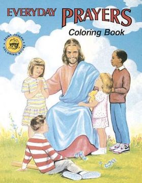 portada coloring book about everyday prayers (in English)