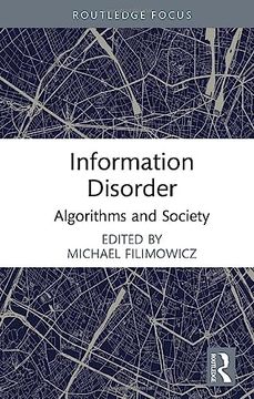 portada Information Disorder (Algorithms and Society) 